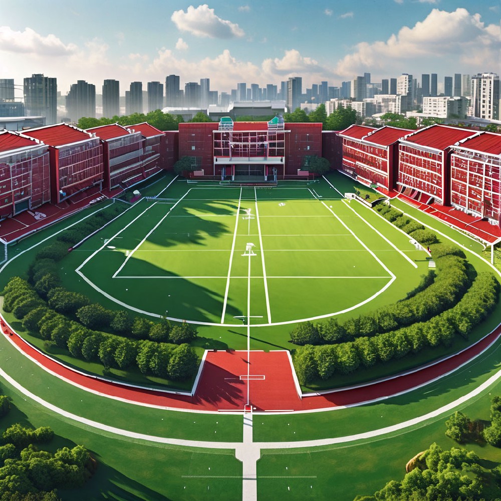 打造專業(yè)學校運動場地，醇酸外磁漆是首選